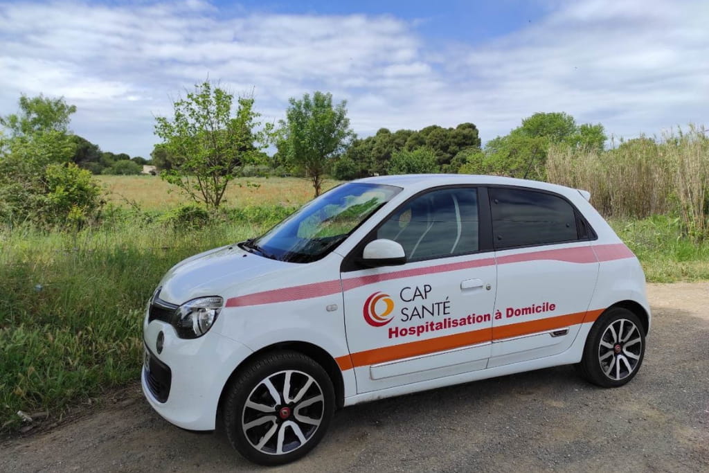 Un véhicule de l’HAD Cap Santé